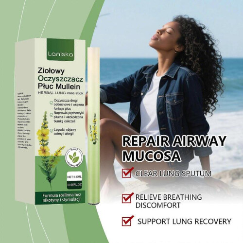 5x Lung Cleanse with Herbal Diffuser Pen 1.5ml 2