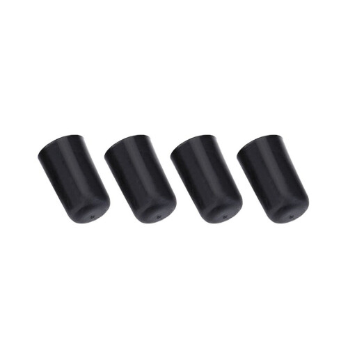 4 st svarta gummispetsar för cello, ändstift, halkfria 2