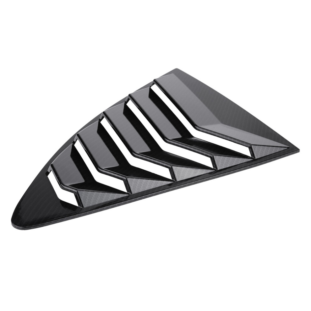 Pair Of Carbon Fiber Side Window Louver Covers For Toyota 86 Subaru Brz 13-18 7651362766849
