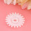 5 Pcs White Plastic Gear Knitting Machine 3