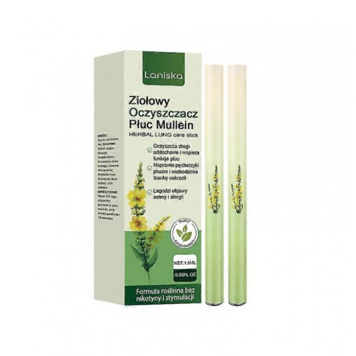 (2PCS)1-5x Lung Cleanse with Herbal Diffuser Pen