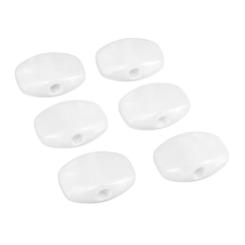 6 st. gitarrstämskruvsknappar plast bekväma 2