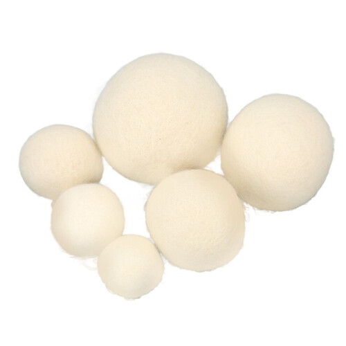 6pcs Wool Drying Balls Reduce Static Electricity 2