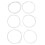 6 delar Oud-strängset 1G 2D 3A 4E 5B 6F Nylon 2