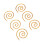 6 st spiralkabelsticknålar multifunktionella 2