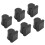 7Pcs Horn Piston Rubber Pad Noise Resistant Rotary 5