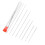 8Pcs Bead Needle Seed Thin Beading Middle Opening 5