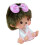 8 cm zittende pop sleutelhanger cartoonpop hangend 4