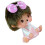 8 cm zittende pop sleutelhanger cartoonpop hangend 3