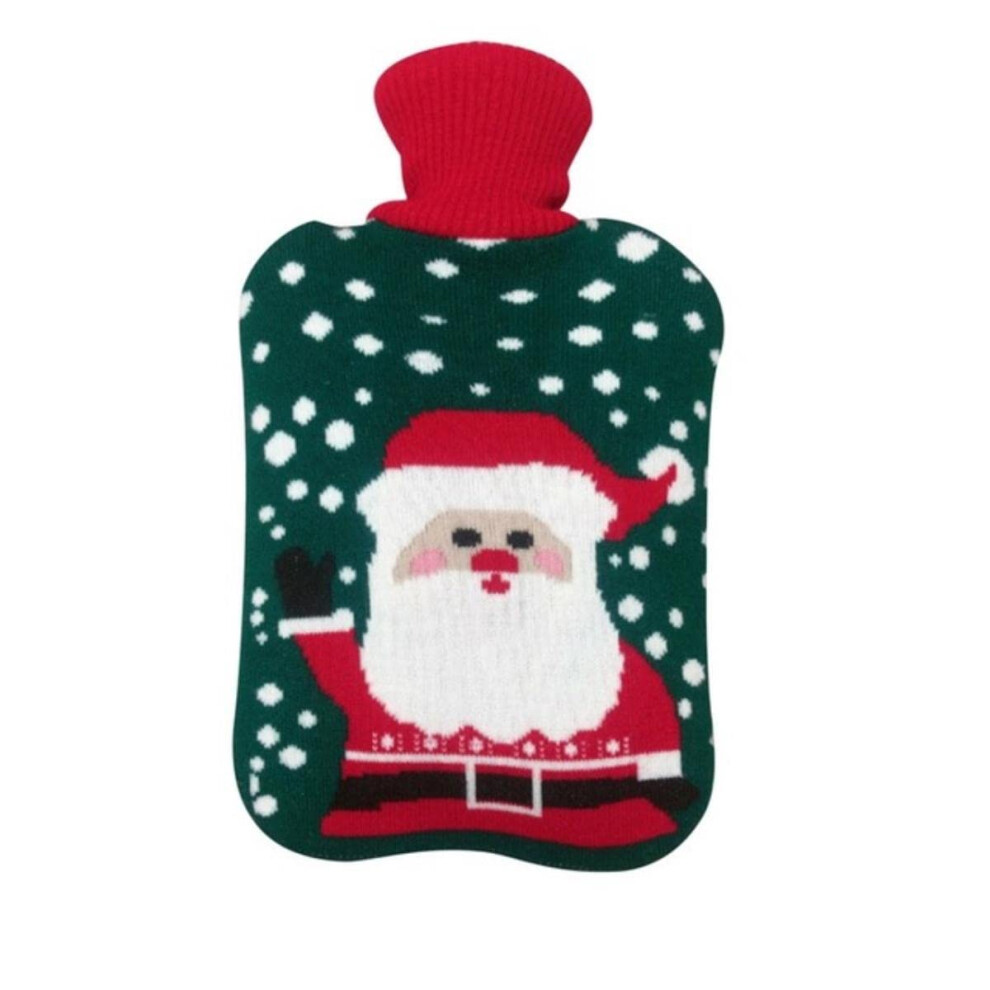Winter Hot Water Bag Knitting Cover Removable Cover 2000ML Capacity Hand And Foot Warmer