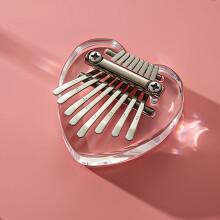 8-tons Kalimba Akryl Tumpiano Mini Innovativt