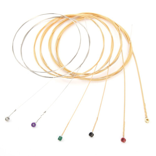 6Pcs Guitar String Steel Core Phosphor Bronze 2
