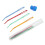 8Pcs Crochet Hooks Curved Tip Large Eye Design 5