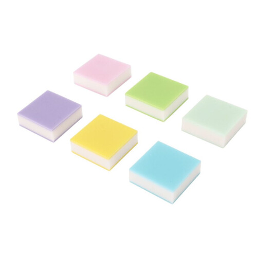 6-teiliges Schnitzblock-Set, verschiedene Farben, transparenter Druck 2