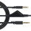 Ljudkabel för spelheadset, 2 meter justerbar 2