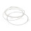8 Mandolinensaiten, versilbert, Kupferlegierung 3
