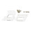 SG90 MicroServo Bracket Clear Acrylic Stands for Vehicle Models 1