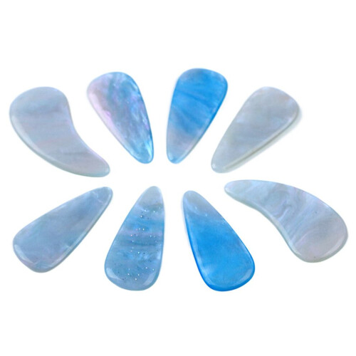 8 st Guzheng fingerplektrar silikonpolymer 1