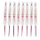 8pcs Crochet Hooks Hand Polished Ergonomic Handle 5