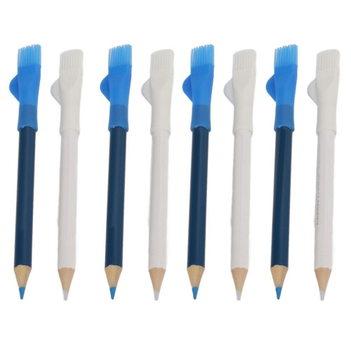8Pcs Fabric Pencil Clear Lines Simple Style Wide 2