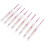 8pcs Crochet Hooks Hand Polished Ergonomic Handle 4
