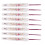 8pcs Crochet Hooks Hand Polished Ergonomic Handle 3