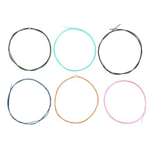 6-teiliges Set bunte Nylon-Legierungsstrümpfe mit normaler Spannung