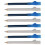 8Pcs Fabric Pencil Clear Lines Simple Style Wide 5