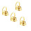 8 Pack Adjustable Finger Picks Plectrum with 5