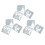 9pcs Christmas Stencils DIY Making Safe Cute 4