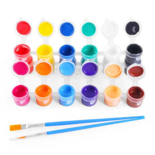 Acrylfarben-Set mit 12 Farben, Acrylfarben 2