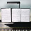 A4 Notmapp 6 Sidor Pianopartitur 5