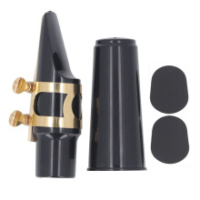 Kit d'embouchure pour saxophone alto, structure ABS et métal