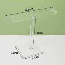 Acrylic Transparent Hairband Organizer Tissue