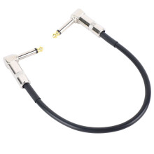 Cable de efectos de 6,35 mm con núcleo metálico y supresión de ruido