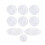 9Pcs/set Exquisite Sax Key Button Inlays for Alto 1