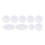 9Pcs/set Exquisite Sax Key Button Inlays for Alto 4