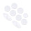 9Pcs/set Exquisite Sax Key Button Inlays for Alto 2