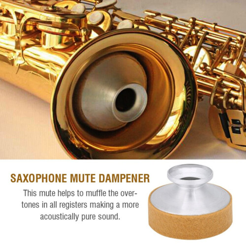 Dämpningsdämpare i aluminiumlegering för sopransaxofon 1