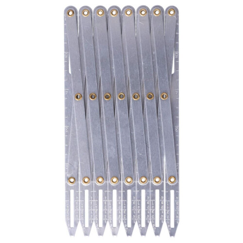 Aluminium naaimeter met verstelbare lengte