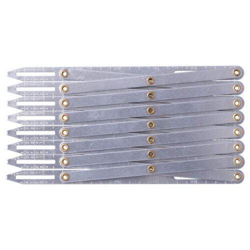 Aluminium naaimeter met verstelbare lengte 1