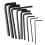 9Pcs Guitar Hex Wrench Metal Hex Key Flat End 5