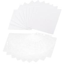 9-teiliges Mandala-Malvorlagen-Zeichenschablonen-Set