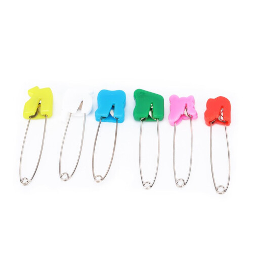 Assorted Color Diaper Pins Safety Locking Cloth 1