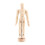 Konstklass Träfigur Manlig Mannequin 4
