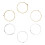 6Pcs Acoustic Guitar Practice String Set 1