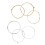 6Pcs Acoustic Guitar Practice String Set 2