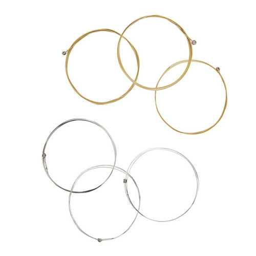 6Pcs Acoustic Guitar Practice String Set 1