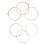 6Pcs Acoustic Guitar Practice String Set 4