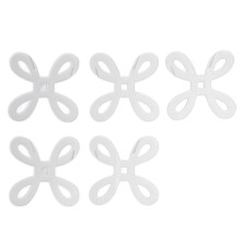 5Pcs Yarn Bobbins Clear Acrylic Winder Tool
